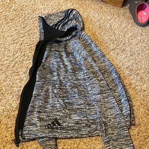 Zip up Adidas sweatshirt